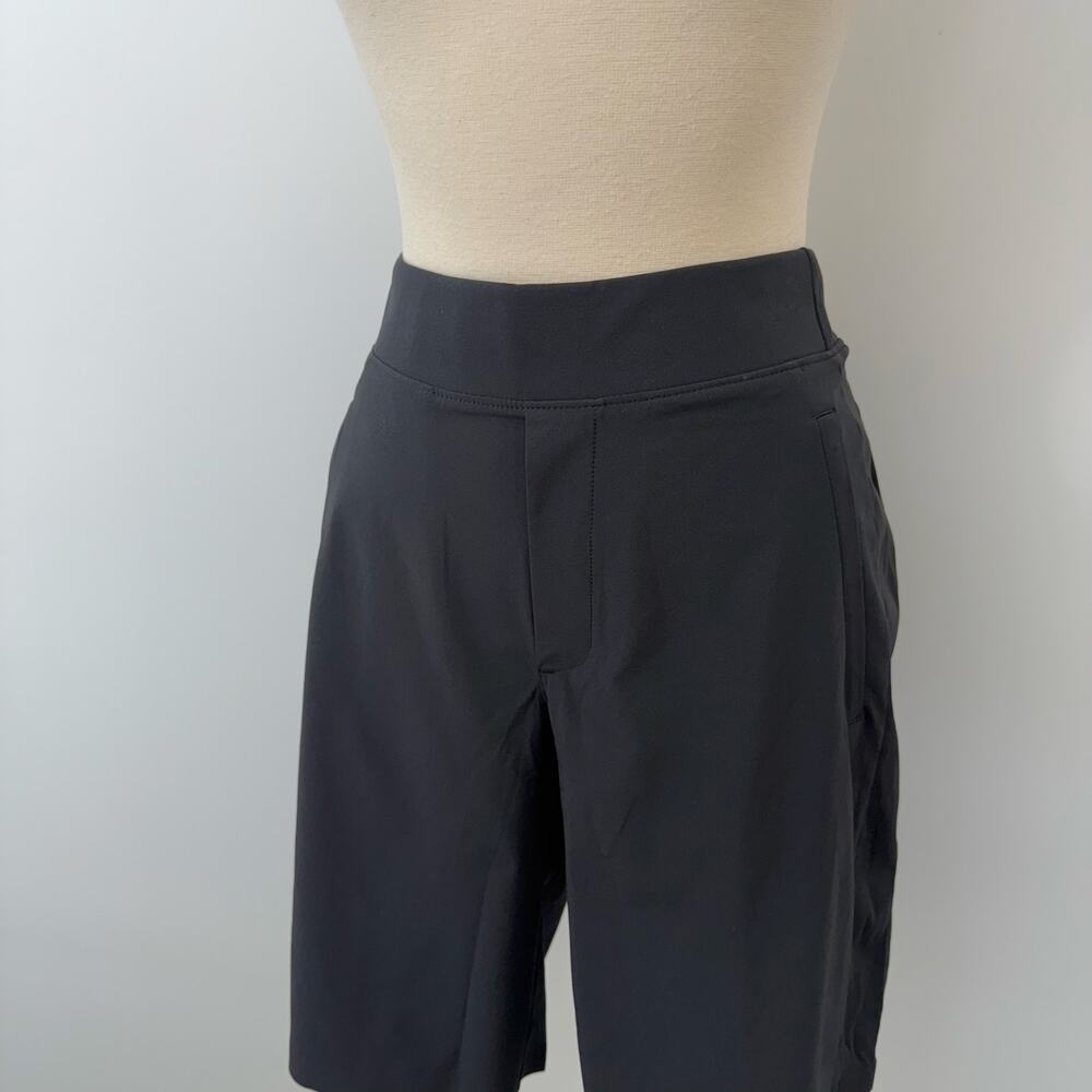 Athleta Brooklyn Bermuda Black Shorts - Picture 2 of 9